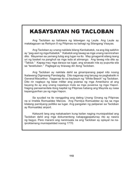 Kasaysayan NG Tacloban .